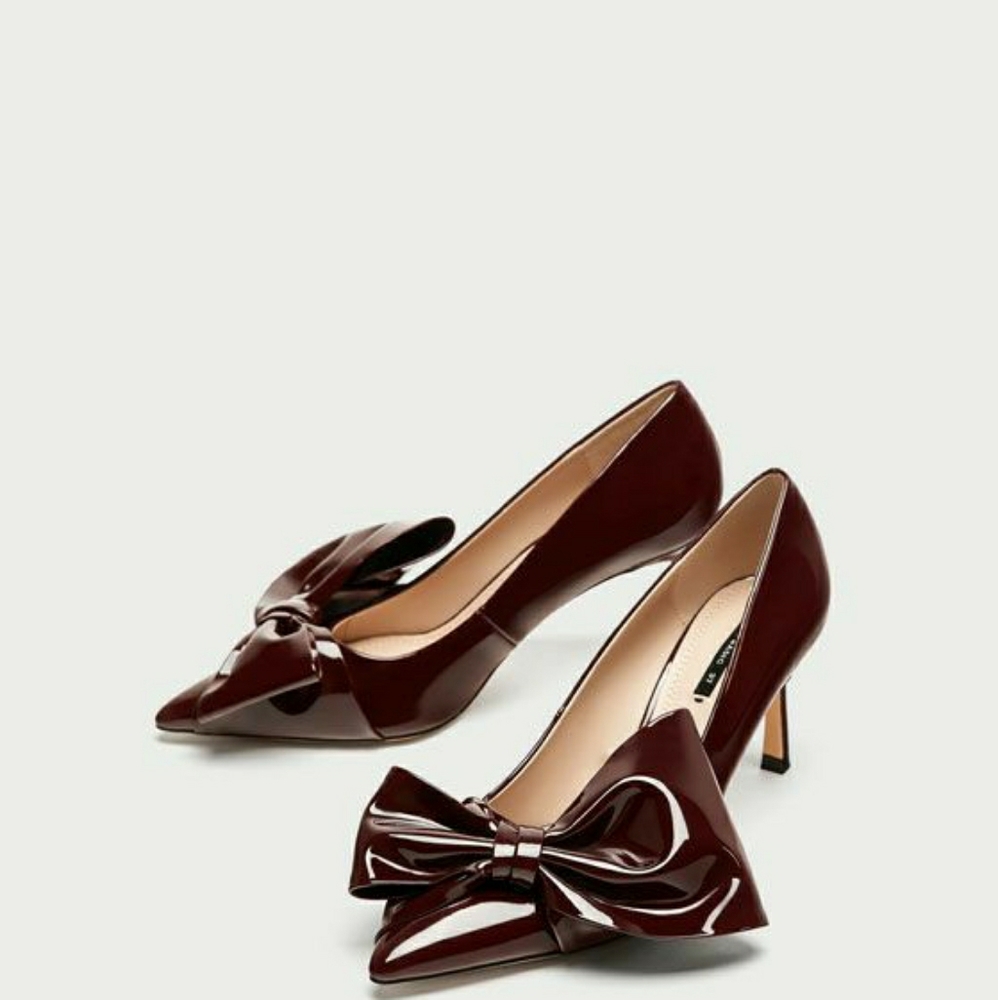 'ZARA BASIC' | Trafaluc Burgundy Color Size 39 Sz8